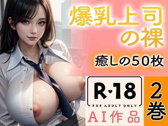 【R18写真集】爆乳上司の裸。癒しの50枚〜2巻〜